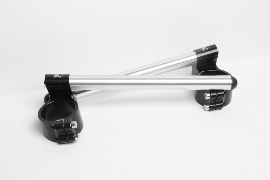 Motorcycle clip-on handlebars Ø 55 mm raised, type R