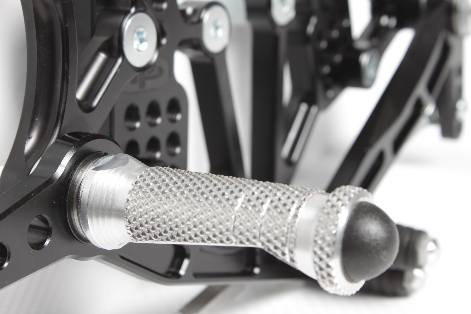 MZS Rearsets Adjustable Footrests Footpegs CNC Rear Sets compatible Honda CBR250R CBR300R 2011 2012 2013 2014 2015 2016 2017 Black 