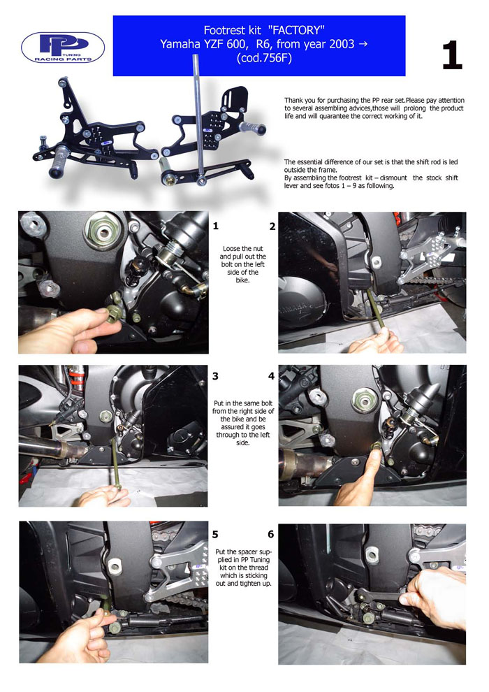 yamaha r6 racing parts