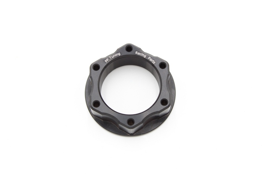 Triple tree upper nuts M25 x 1, black