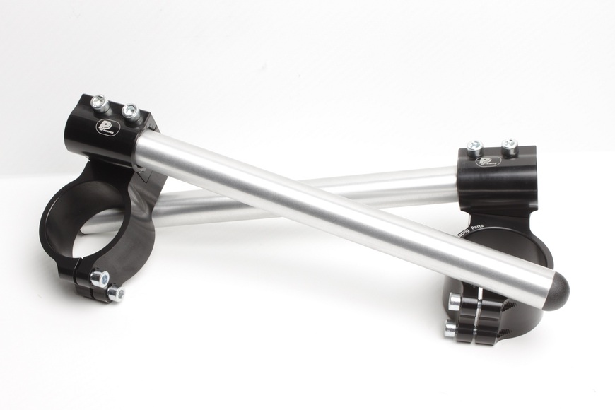 Motorcycle Clip On Handlebars O 45mm Raised With Adjustable Grip Inclination Pp Tuning Racing Parts Motorcycle Clip On Handlebars O 45mm Raised With Adjustable Grip Inclination Pp Tuning Racing Parts