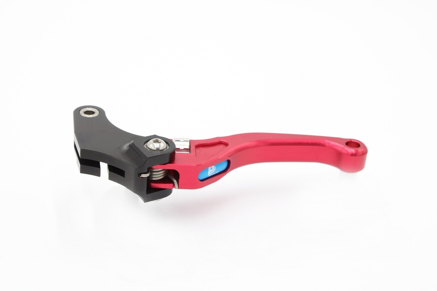 Clutch lever, Part Nr. 20101, short 150 mm, red