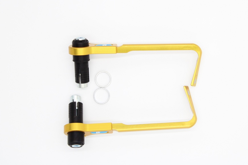 Levers Protectors – set for brake and clutch levers, 13.8 – 16 mm, gold