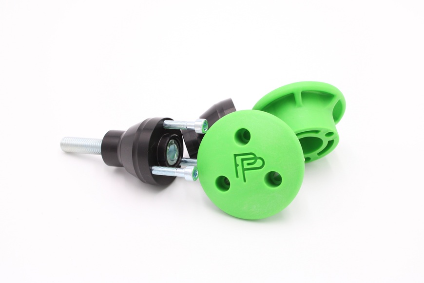 Crash protectors Yamaha R7 (2021-2025), black/green
