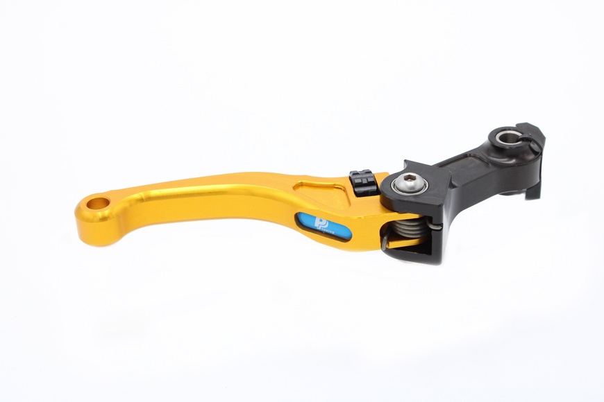 Brzdová páčka krátká pro pumpu Brembo 19 RCS, 150 mm, zlatá