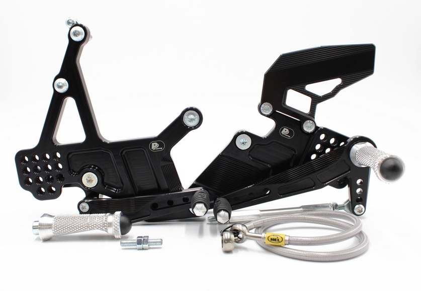 Stupačky Kawasaki Ninja 400 (2018-2025) okruhová verze