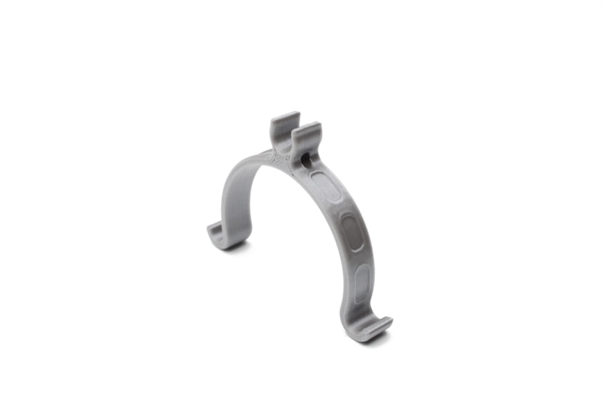 Brake hose holder diameter 39, silver