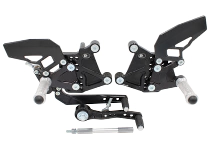 Rearset Triumph Speed Triple 1200 (2021-2025) with reverse shifting
