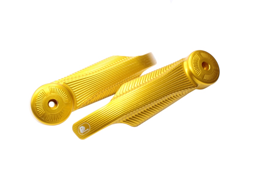 Lever protectors, set for brake + clutch levers, gold