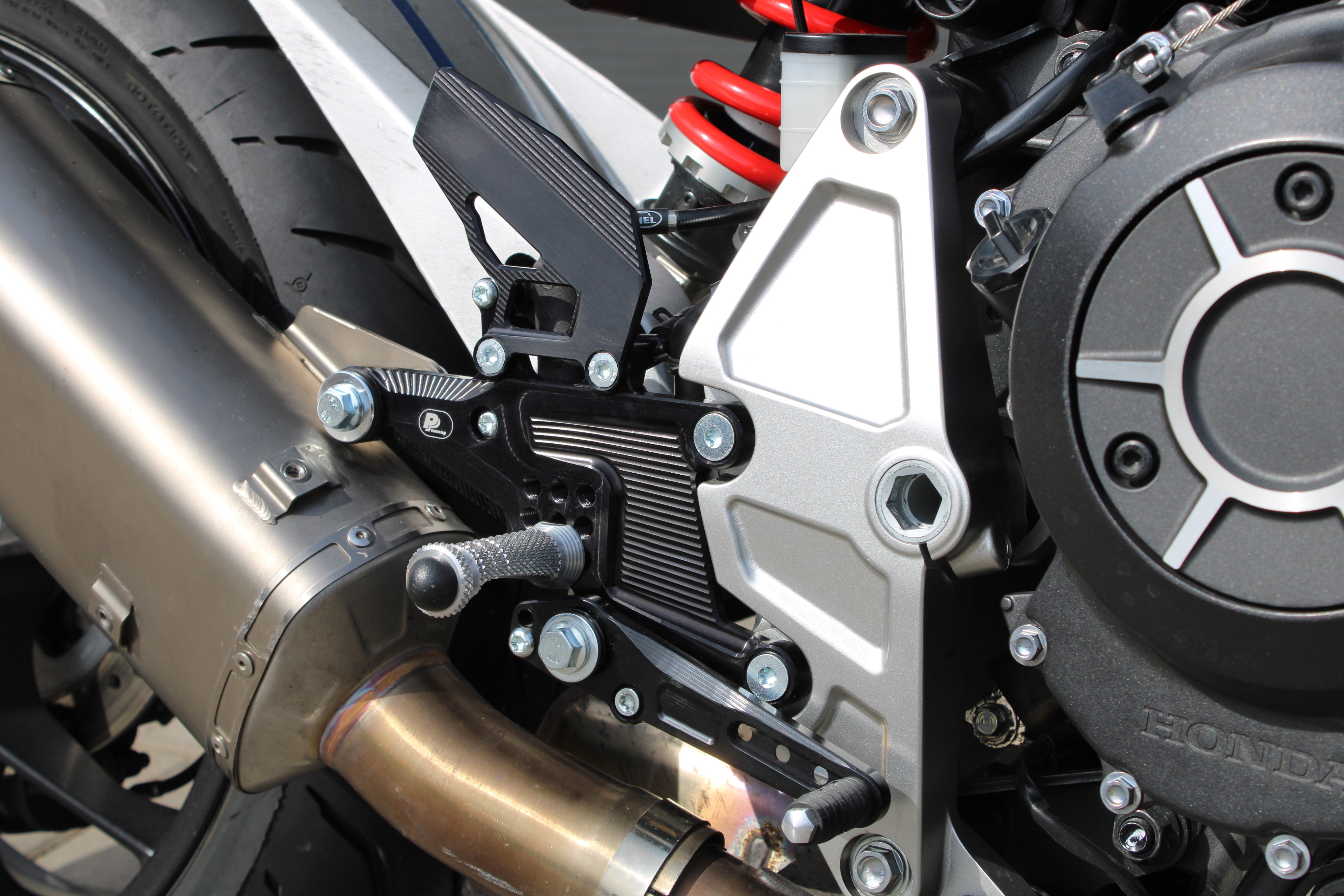 Rear set Honda CB 1000R (2018-) | OEM shift | PP Tuning