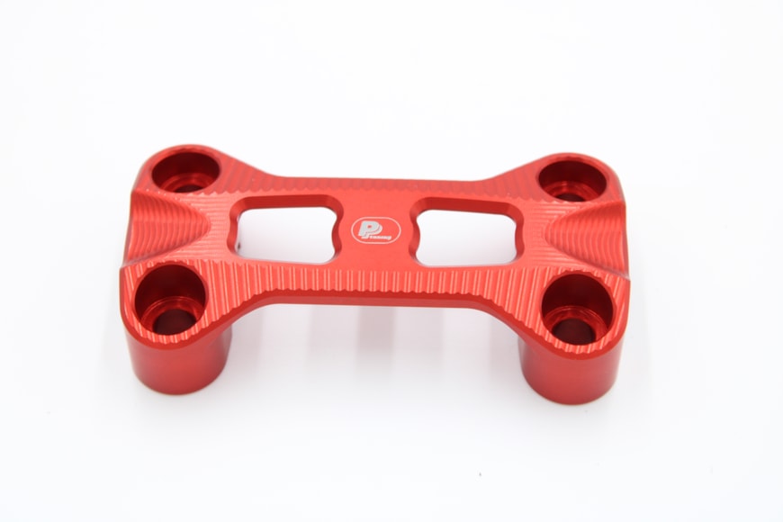 Handlebar top clamp for Honda CB 750 Hornet (2023-2025), red