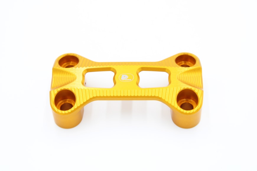 Handlebar top clamp for Honda CB 750 Hornet (2023-2025), gold