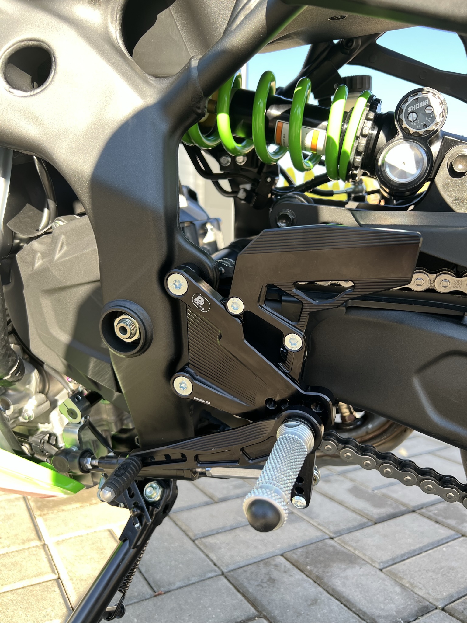 Kawasaki ZX-4RR (2023–) rear set | RACE CONCEPT OEM | PP Tuning