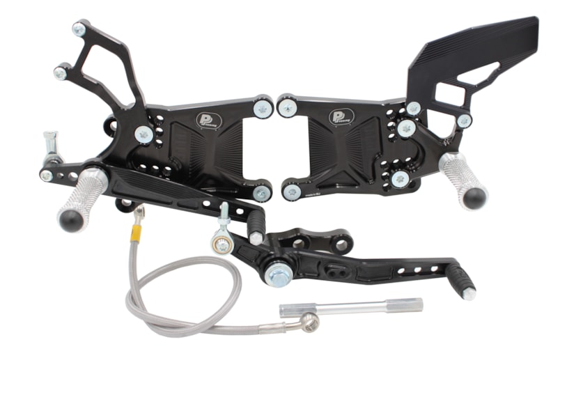 Rearset Yamaha R1 (2020-2025) with reverse shifting