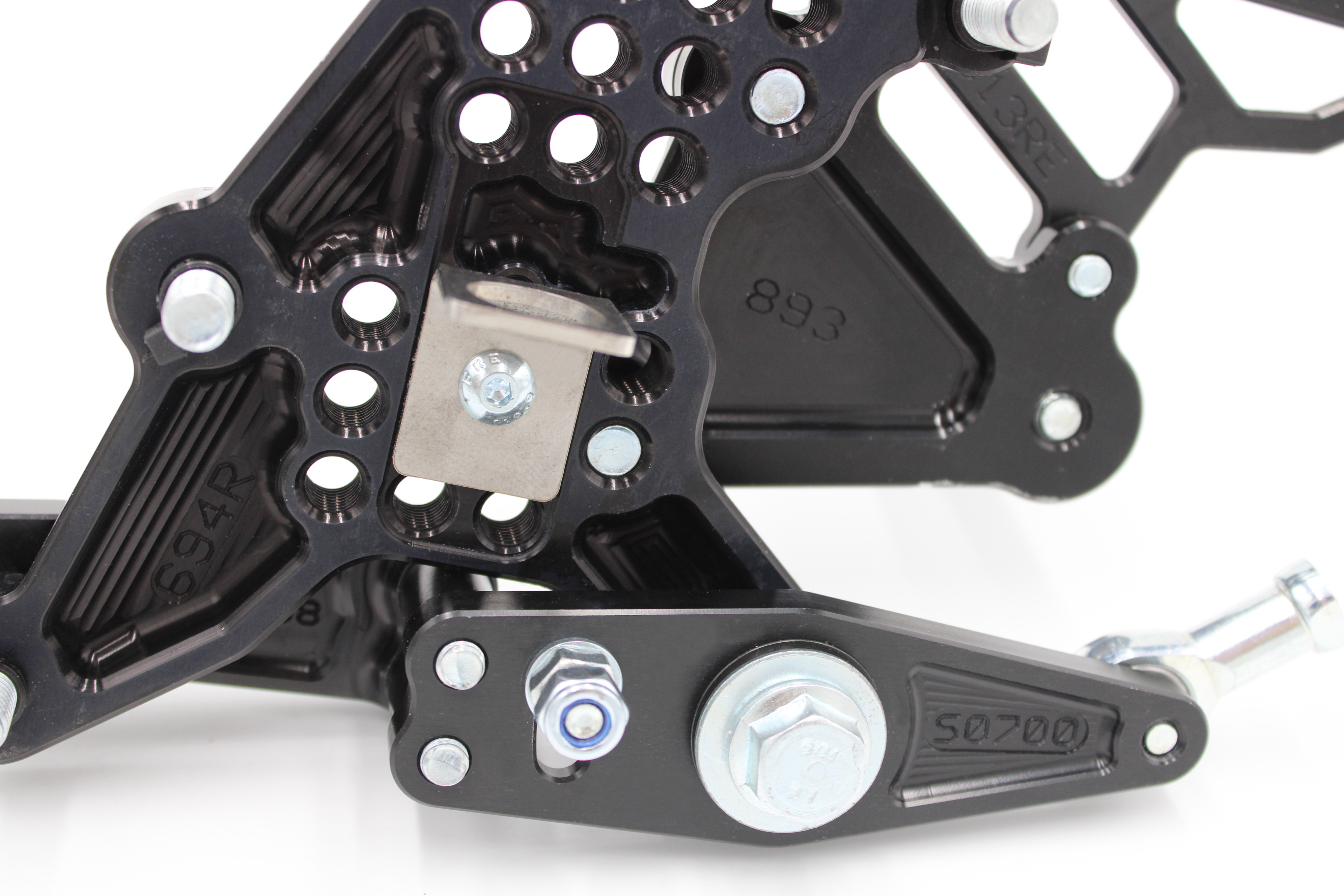Yamaha YZF-R7 (2021–) rear set | RACE CONCEPT OEM | PP Tuning