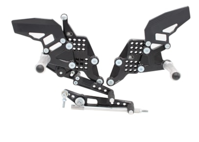 Rear Set Yamaha R7 (2021 -) with reverse shifting