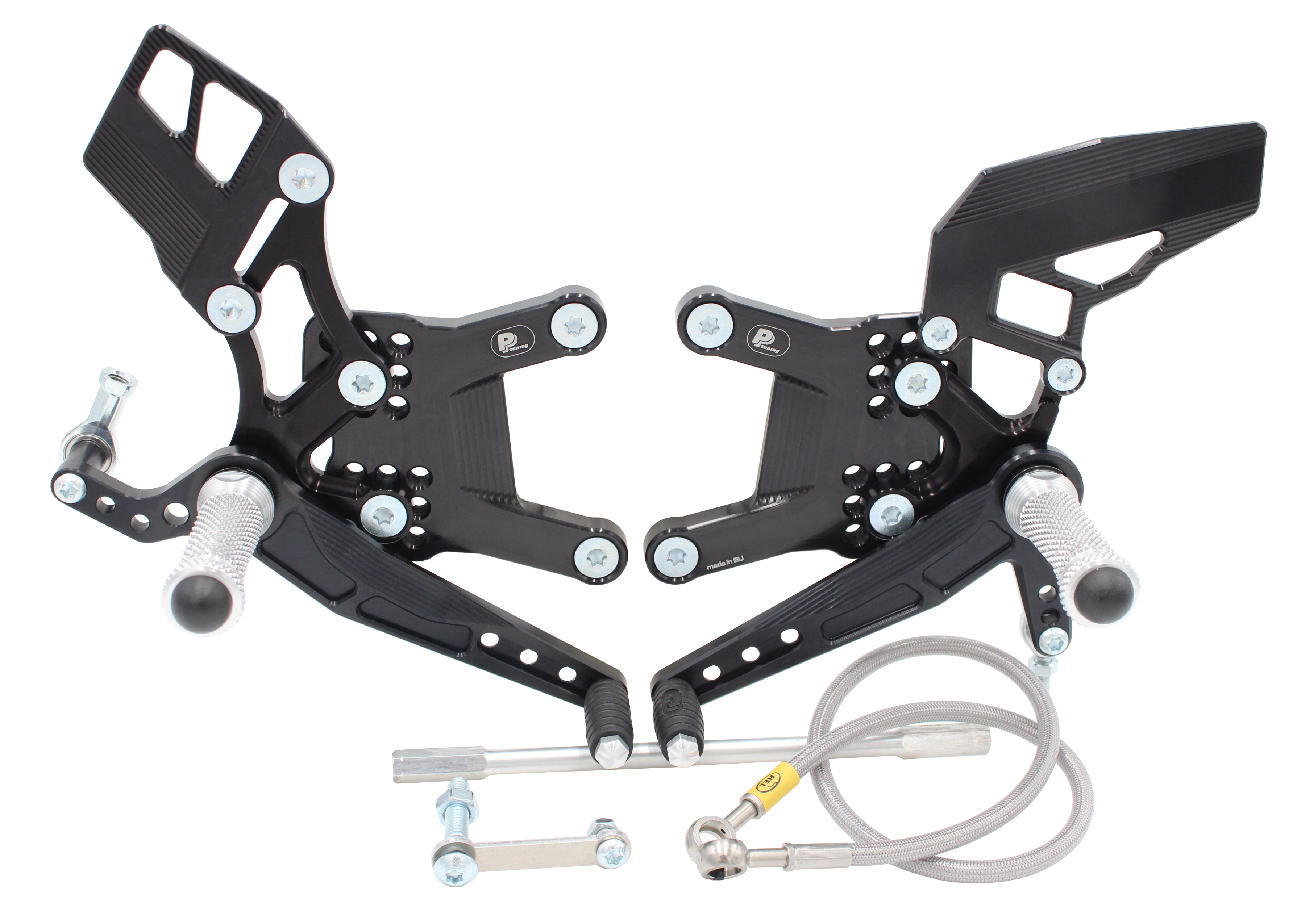 Rear Set Kawasaki ZX-6R, ZX636 (2007-2024) | PP Tuning Racing Parts