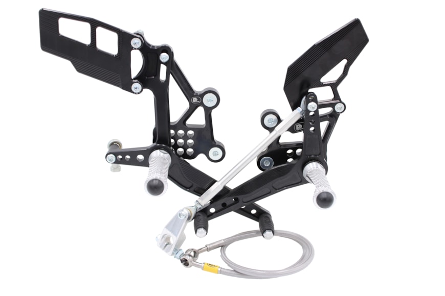 Rear set Kawasaki ZX-300/ZX-300*ABS (2013-2017) with reverse shifting