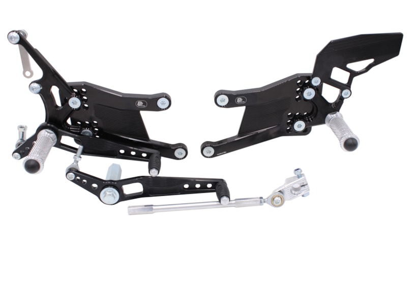 Rear Set Yamaha R6 (1998-2002) with reverse shifting