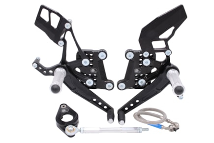 Rear Set KTM Super Duke 990  (2006-2012) with reverse shifting