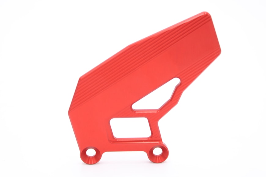 Protector aluminium, Part Nr.813LB, red