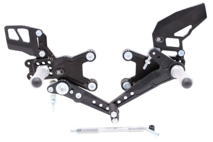 Rear Set Aprilia RSV4 / Tuono 1100 (2017– 2022) with Reverse Shifting