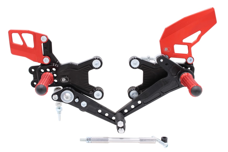 Stupačky na motorku Aprilia RSV4 / Tuono 1100 (2017-2025) s reversním řazením
