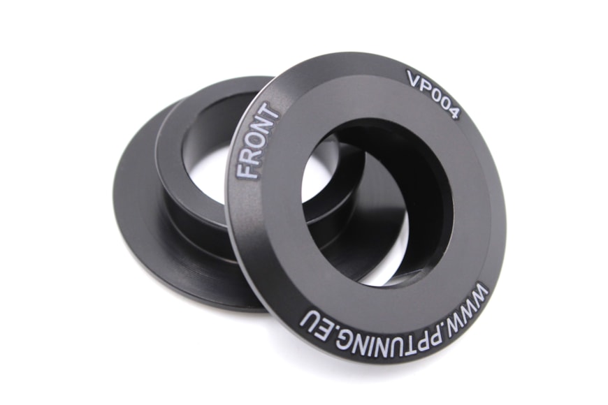 Captive wheel spacers, ZX-6R (2007-), front wheel 