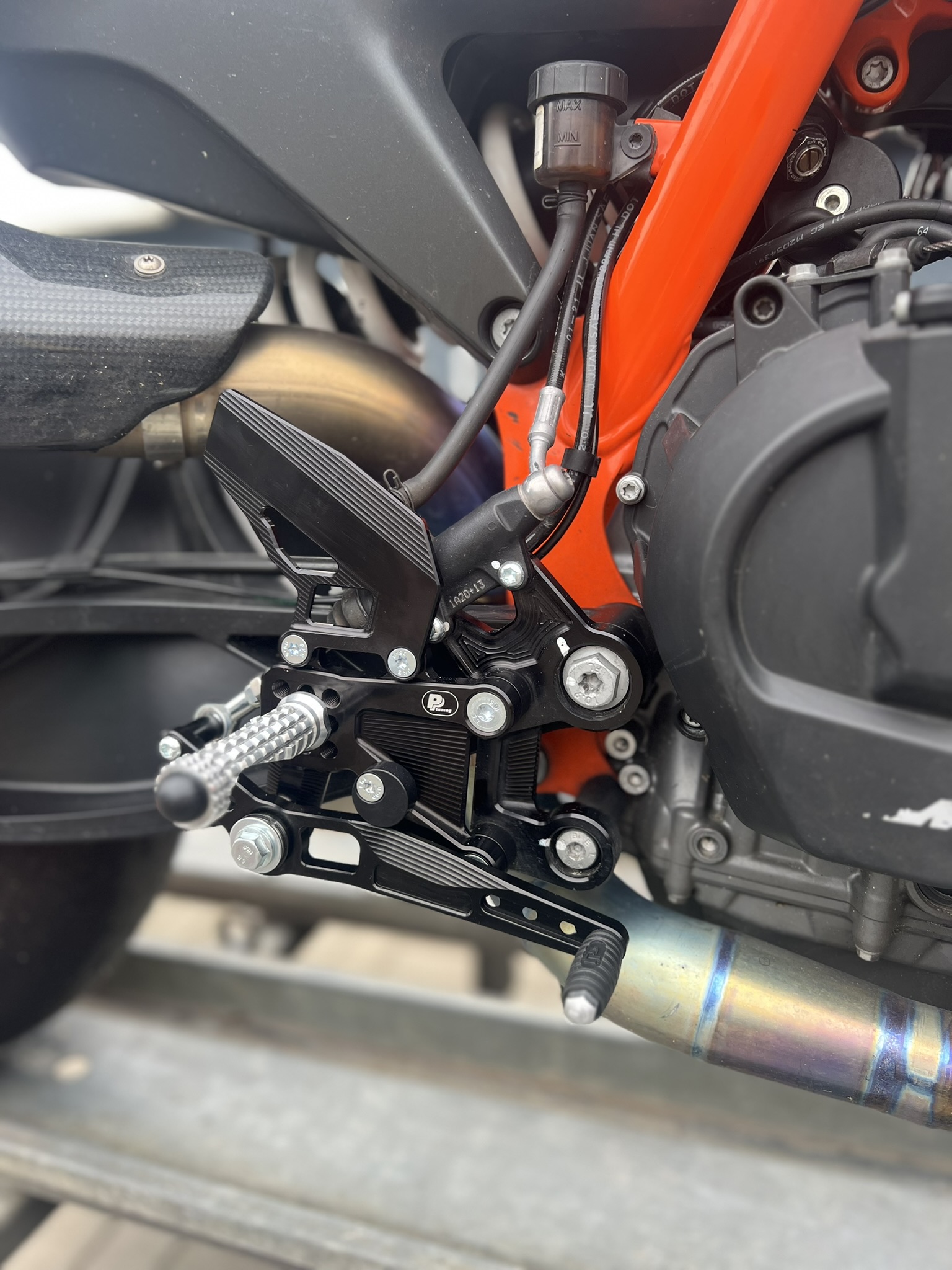 KTM純正POWER PARTS DUKE 790 890用 エルゴシー KTM純正POWER PARTS