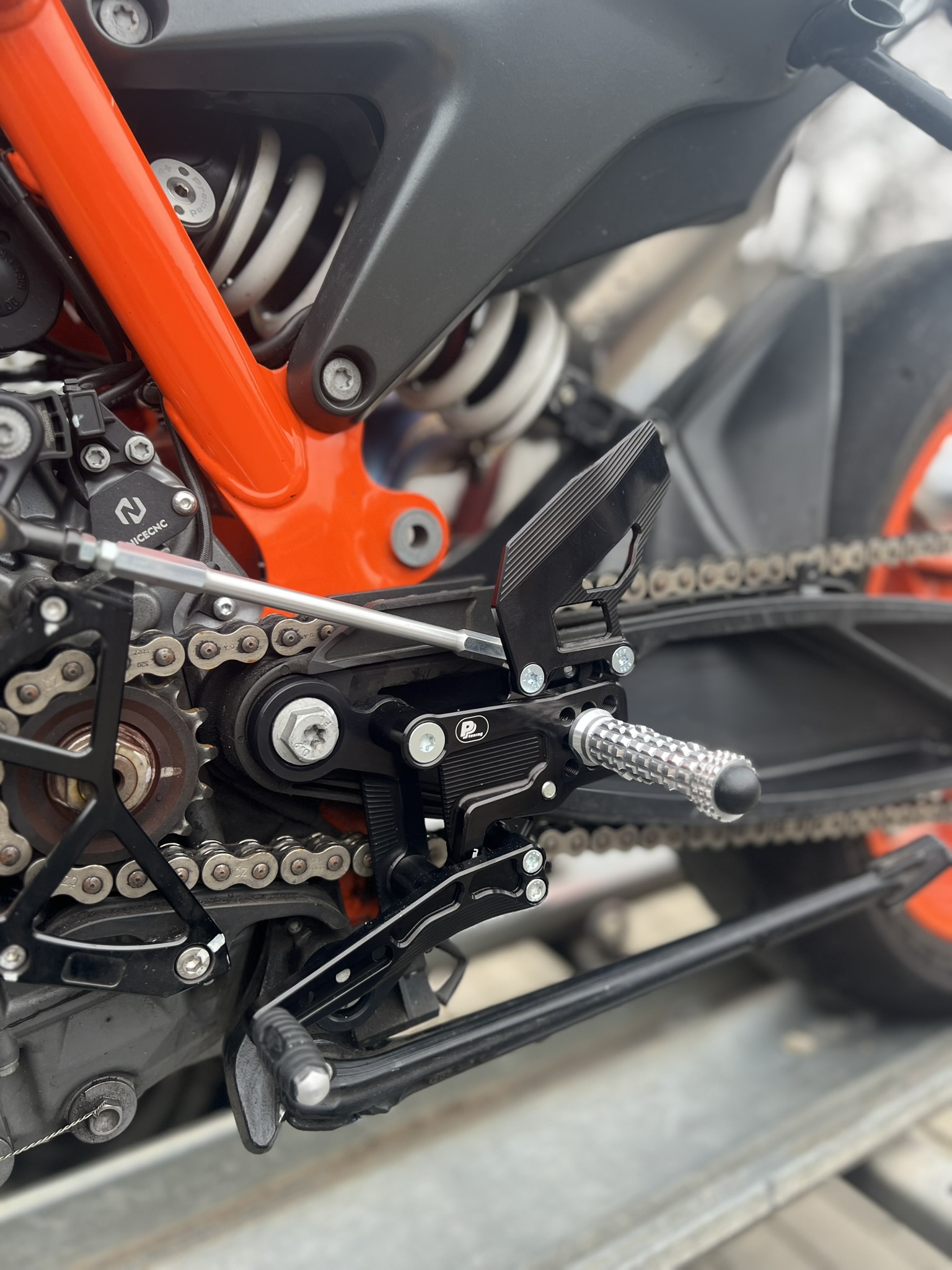 Rear set KTM 790 / 890 Duke / Duke R | OEM & GP | PP Tuning