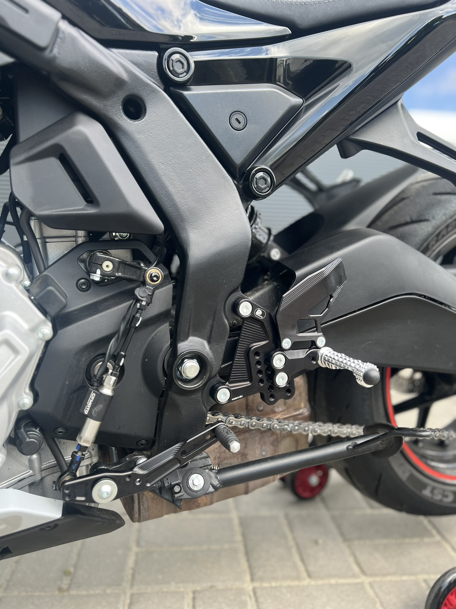 CFMOTO 675 SR-R 2024- rear set RACE CONCEPT | PP Tuning