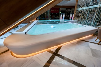 fontána AUPARK, Bratislava