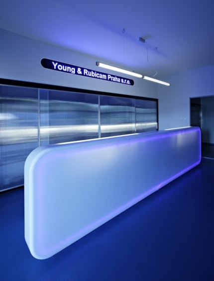 recepce YOUNG&RUBICAM, Praha