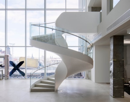 staircase for DELOITTE in the CHURCHILL OFFICE