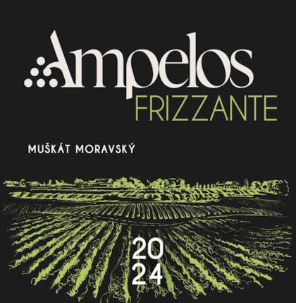 FRIZZANTE Muškát moravský 2024