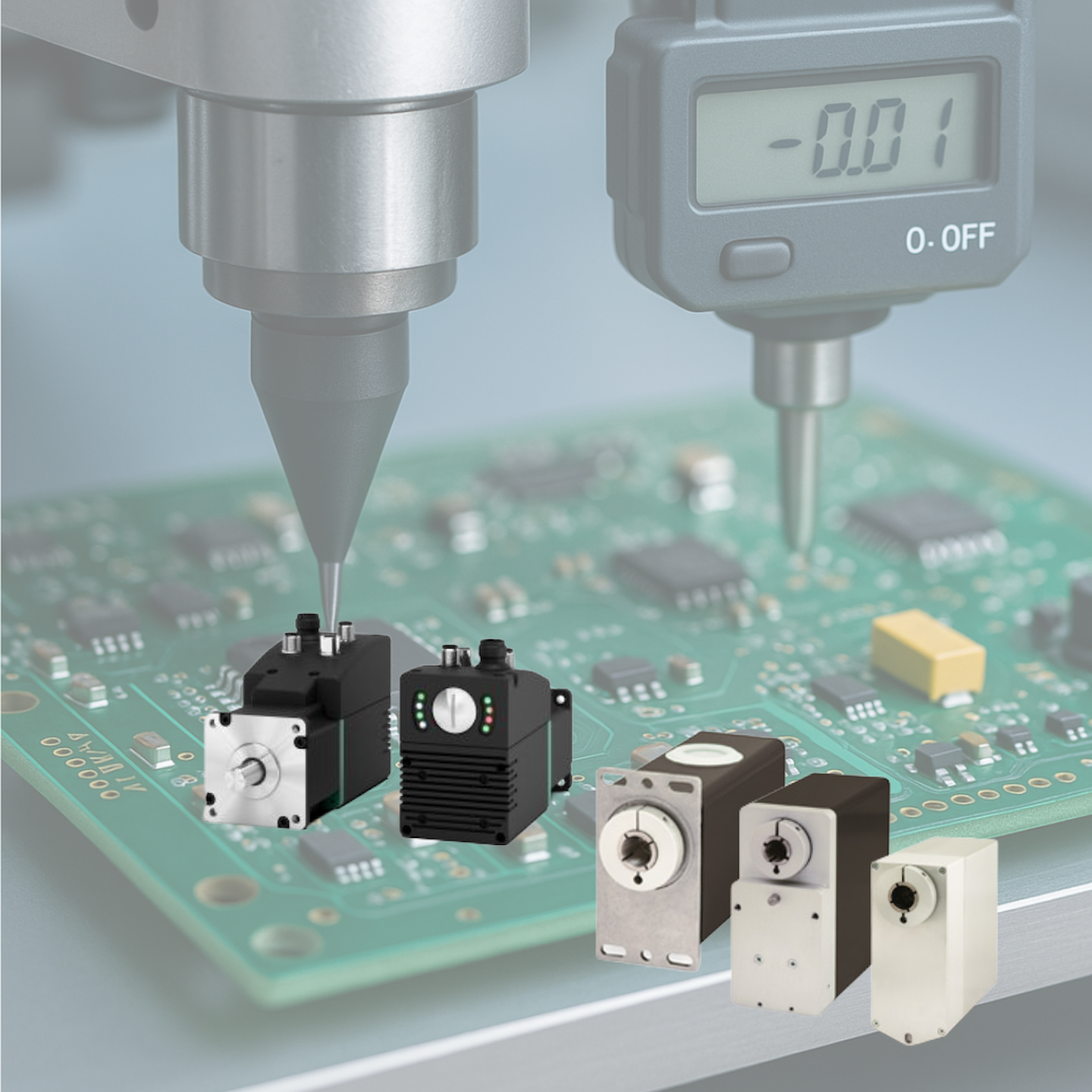 Rotační polohovací jednotky