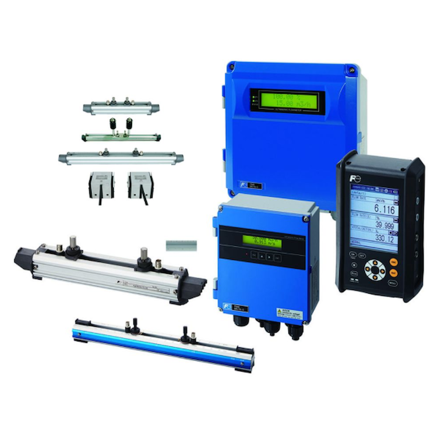 Ultrazvukové průtokoměry fixní