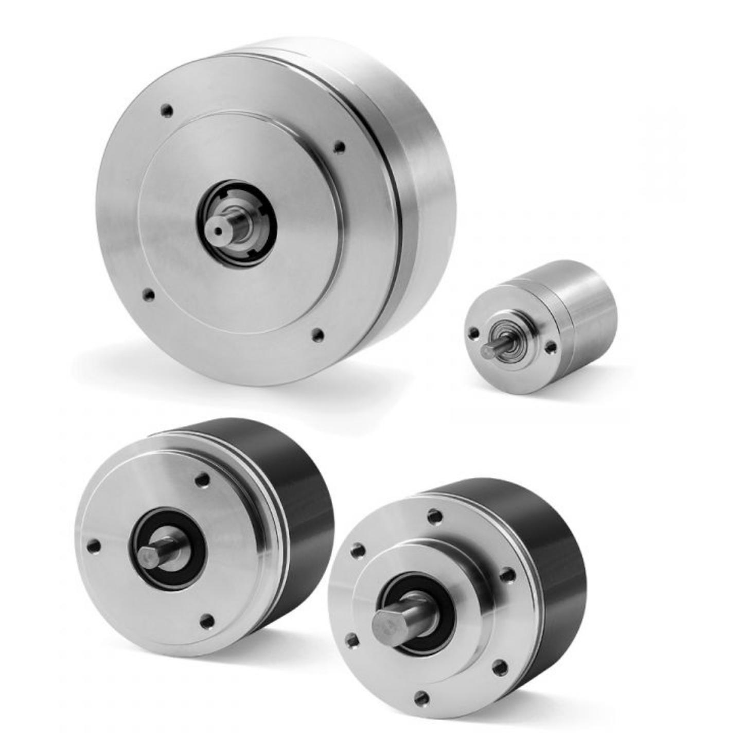 Enkodéry rotační inkrementální optické s plnou hřídelí