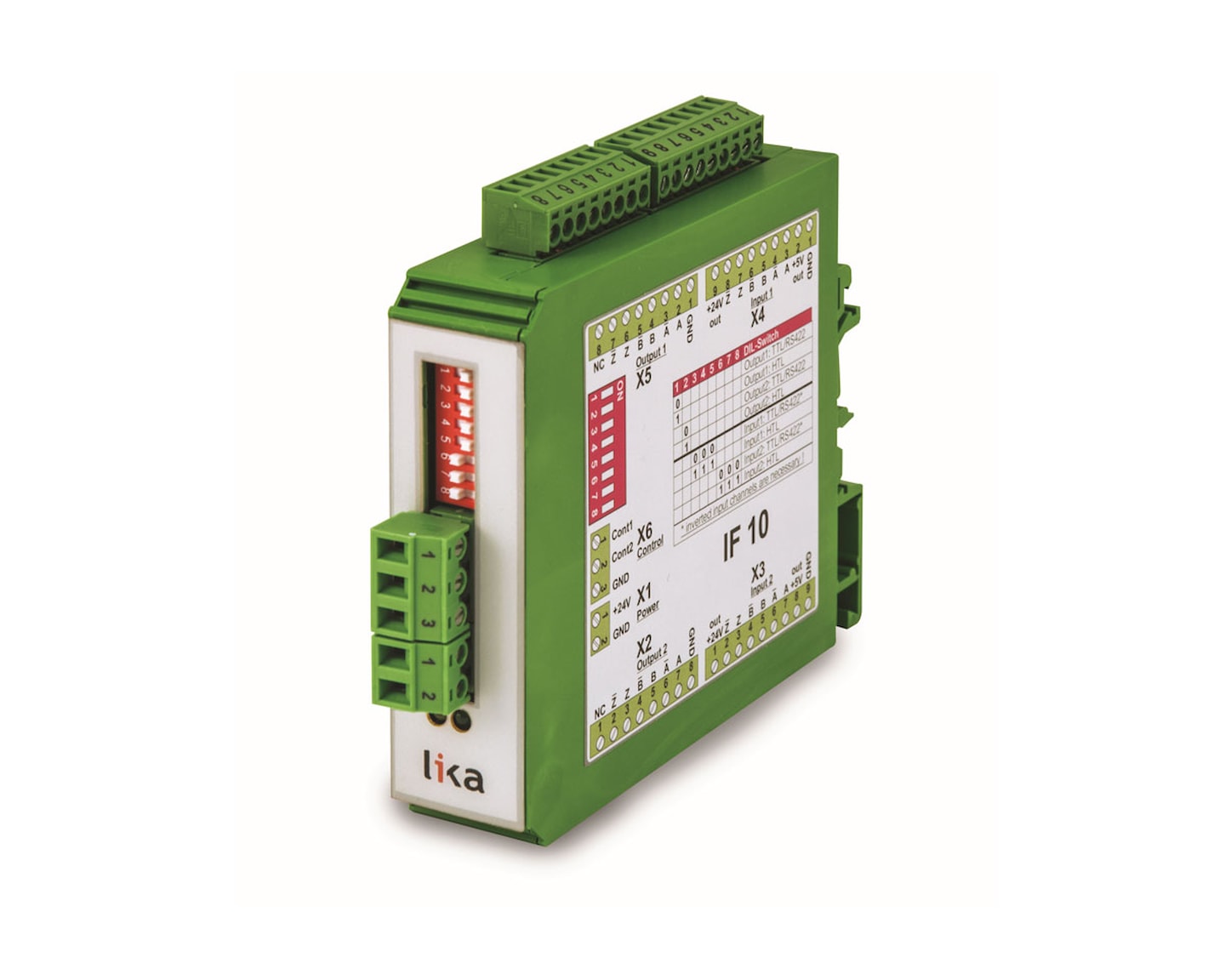 Interface a převodníky k enkodérům