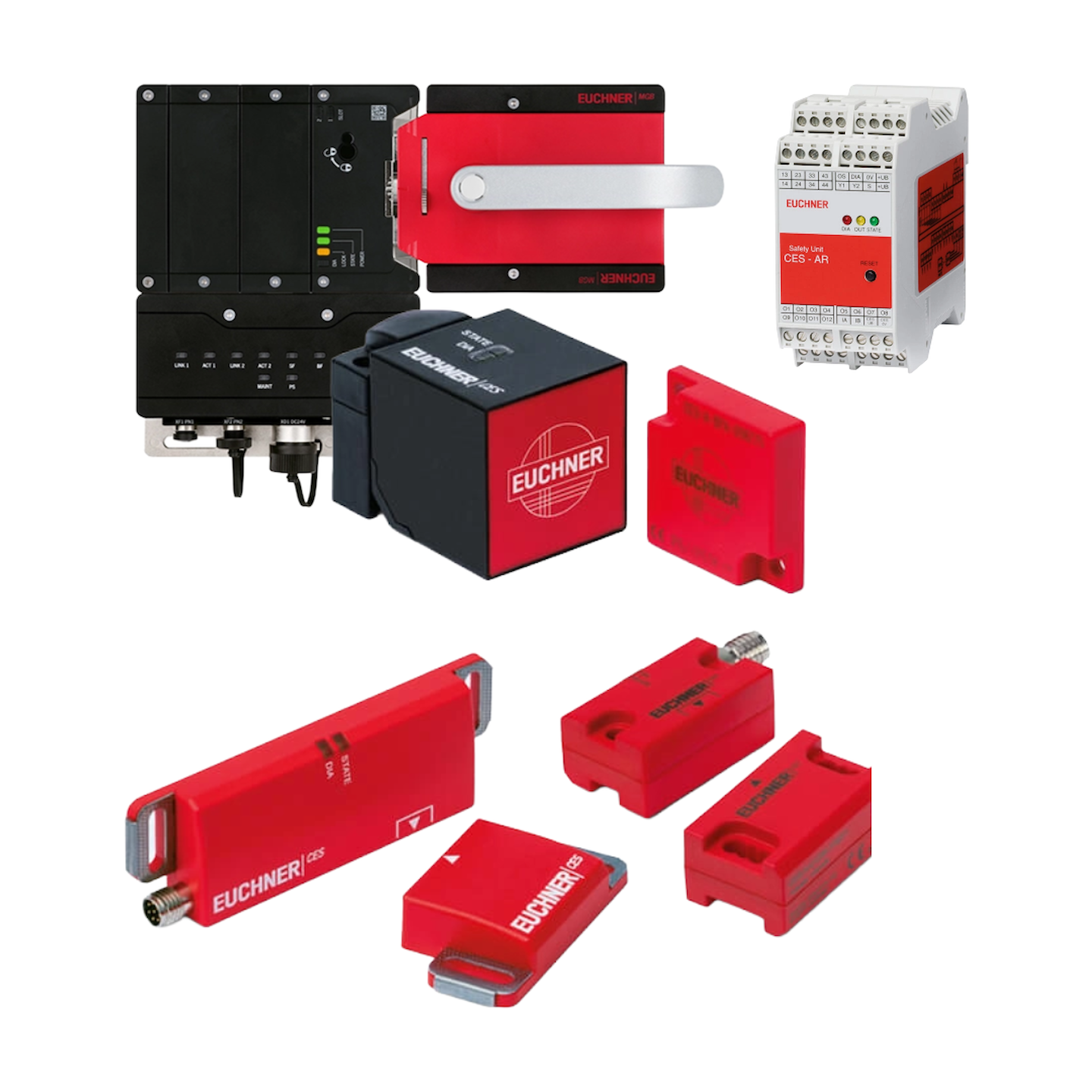 Bezpečnostní spínače bez zámku transponderové