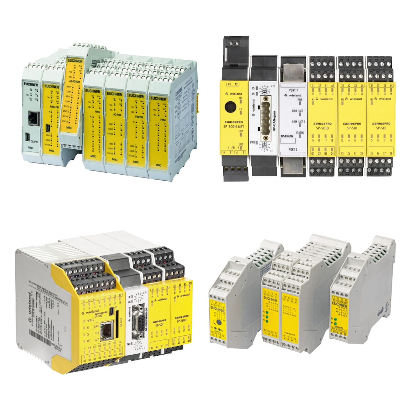 Bezpečnostní relé a PLC