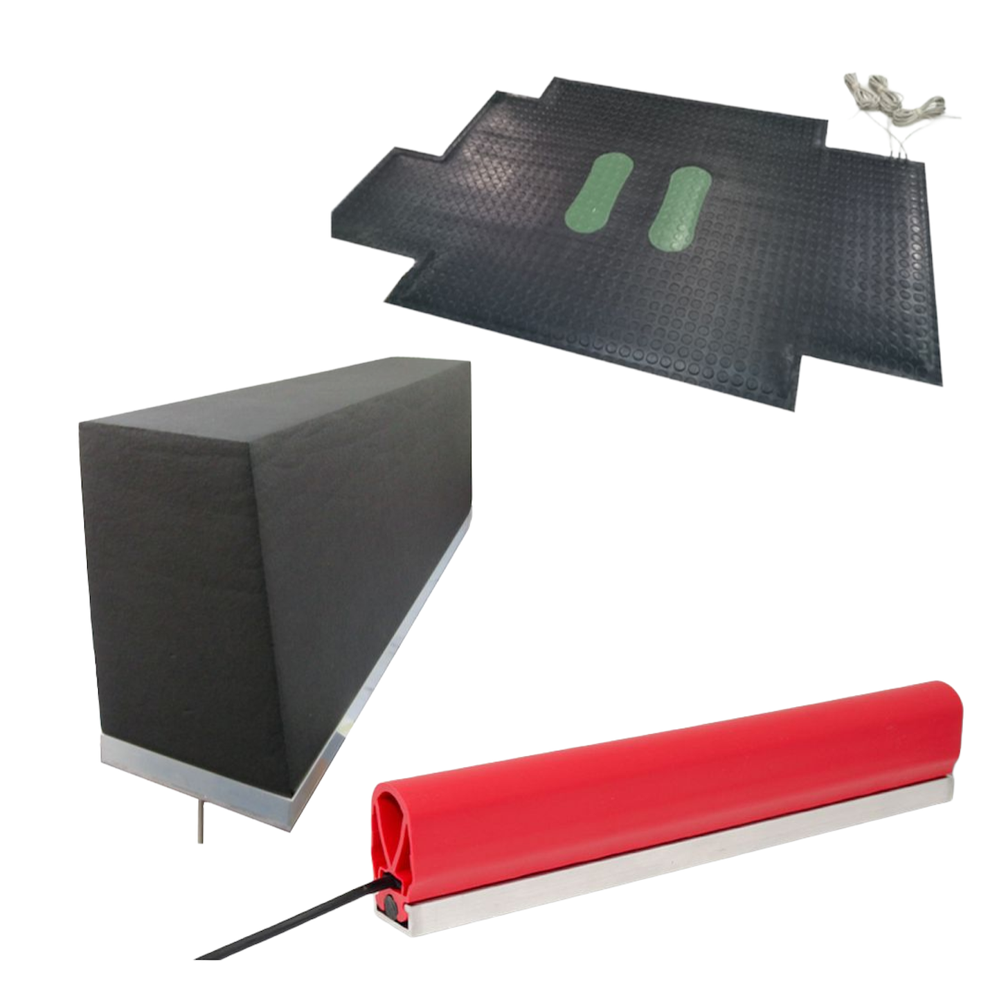 Spínací pásky, hrany a rohože