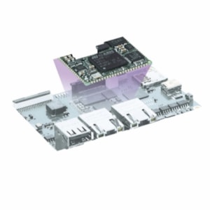 Počítačový modul Kontron SOM s kompaktním designem.