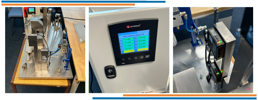 laserová kontrola geometrie