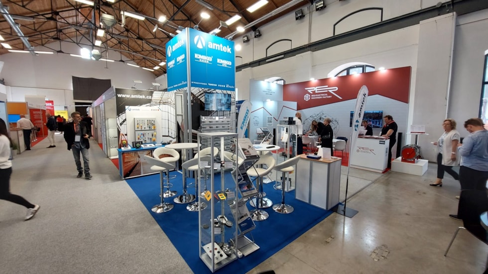 Stánek AMTEK na Rail Business Days 2025