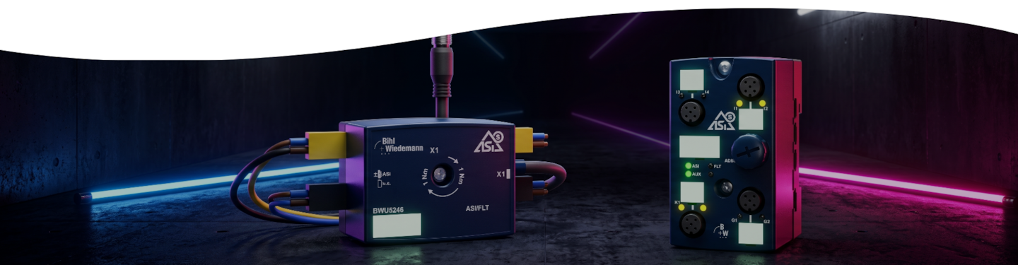 Flexibilní integrace CAN a Modbus TCP zařízení díky novým transparentním ASi-5 modulům