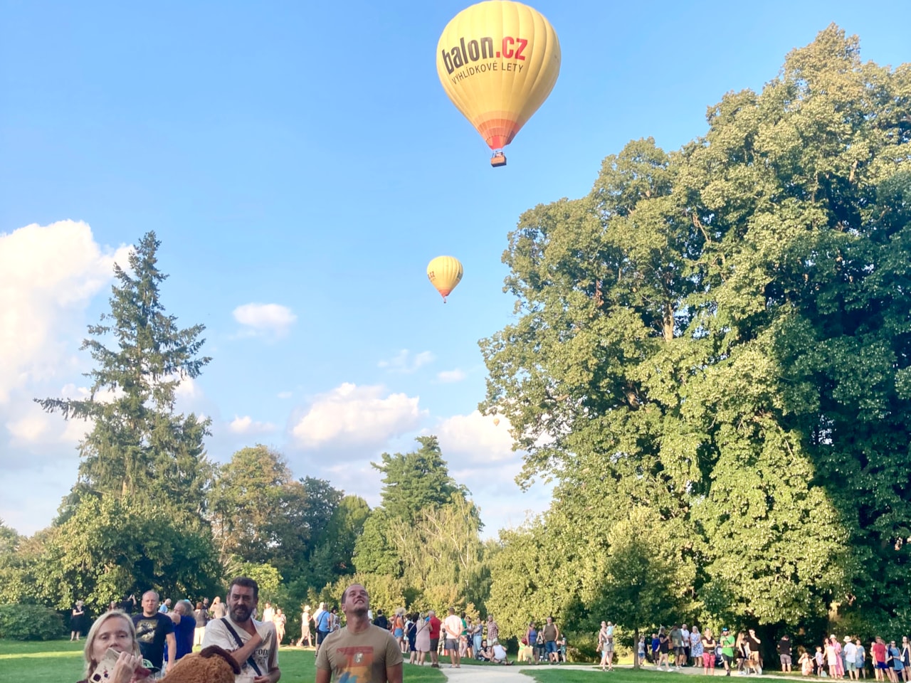 Sobotní finále Balónů nad Telčí