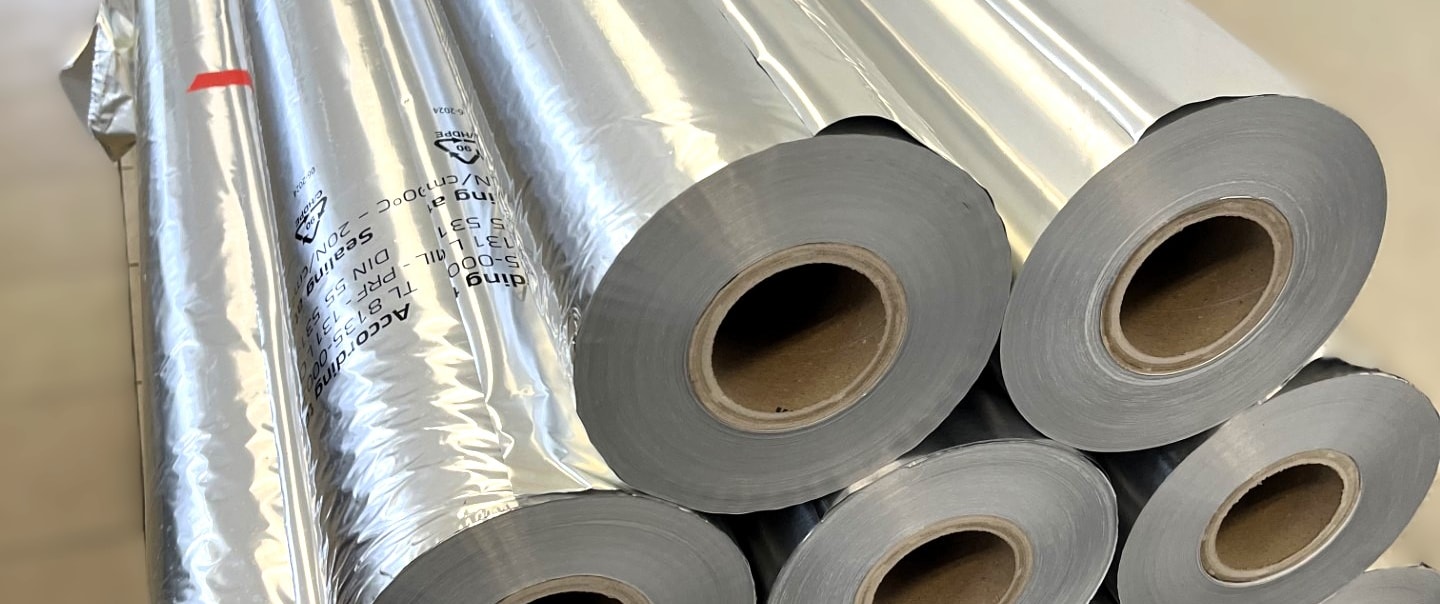 Hliníková fólie a pytle / 3D vaky z hliníkové fólie