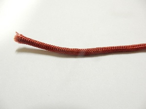 3mm nylon line, red