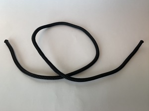 Rotation vent line, 8 mm, black